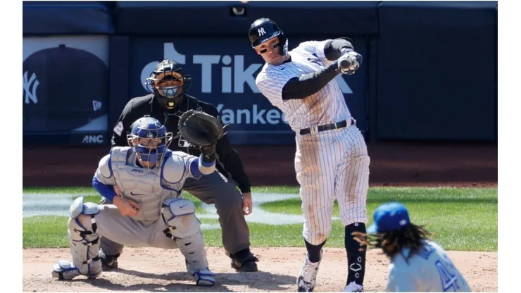 Aaron Judge vs. the Blue Jays. (Getty)