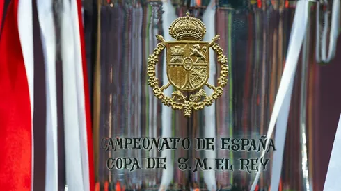 The Copa del Rey trophy.