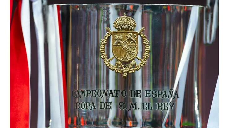 The Copa del Rey trophy.