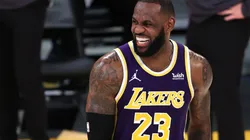 LeBron James of Los Angeles Lakers (Getty).