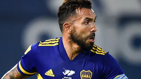 Carlos Tevez of Boca Juniors (Getty).