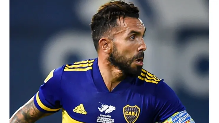 Carlos Tevez of Boca Juniors (Getty).
