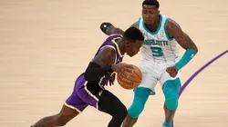 Dennis Schroder & Terry Rozier. (Getty)