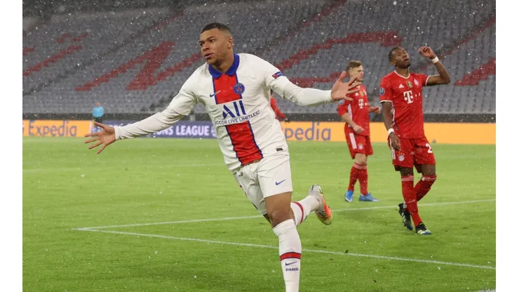 Kylian Mbappé dazzled once again in a big Champions League game (Getty).