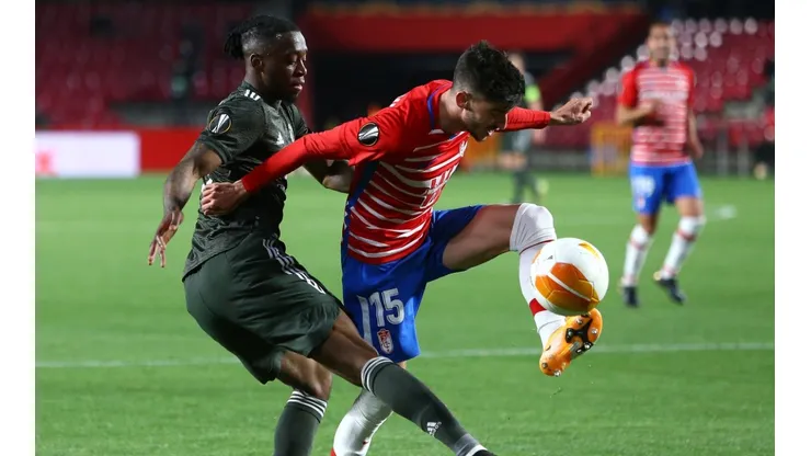 Manchester United defeated Granada despite the strange episode (Getty).