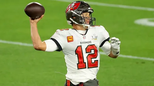 Check out Brady's record of TD passes in a season (Getty).