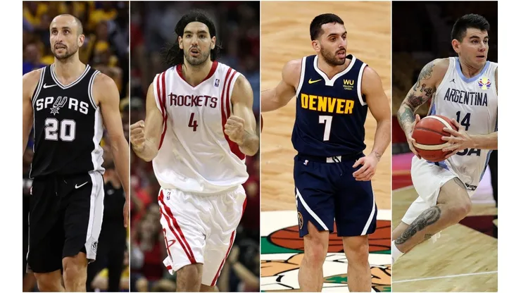 Check out the complete list of Argentinian players in the NBA (Getty).