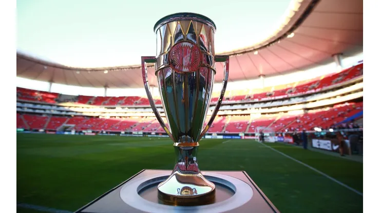 The CONCACAF Champions League trophy.