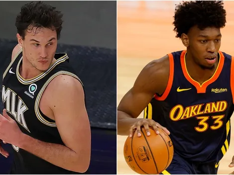 Atlanta Hawks host Golden State Warriors at the State Farm Arena