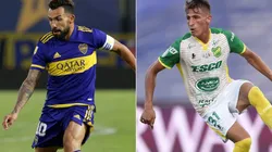 Boca Juniors and Defensa y Justicia clash at La Bombonera (Getty).