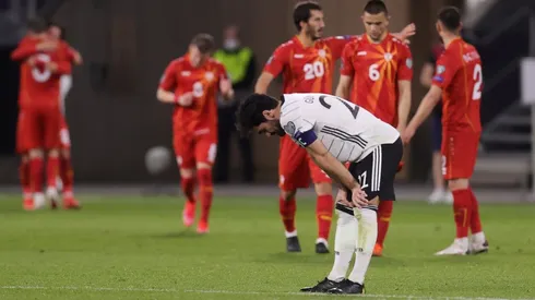Germany were shocked by North Macedonia in the European Qualifiers (Getty).
