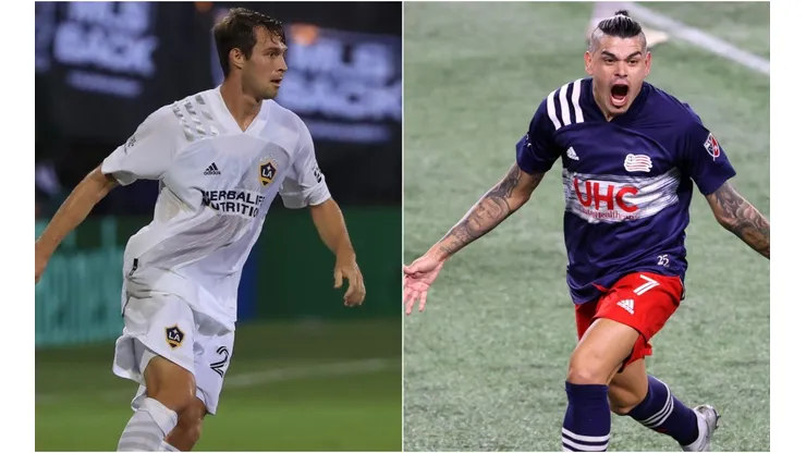 LA Galaxy and New England Revolution face each other again in a preseason game (Getty).