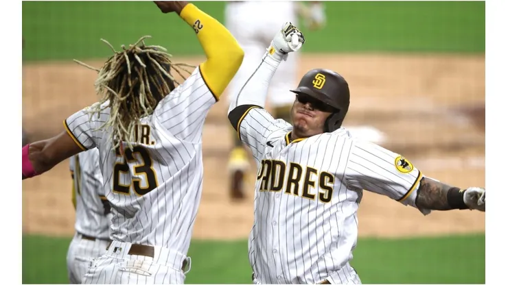Fernando Tatís Jr & Manny Machado. (Getty)