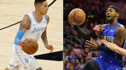 Kyle Kuzma (left) & Terrence Ross. (Getty)