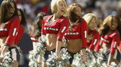 The Houston Texans Cheerleaders perform during the game against the Atlanta Falcons in 2003.
