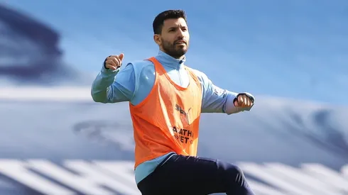 'El Kun' can sign with any club as a free agent (Getty).