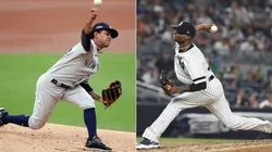 Deivi García (left) & Domingo Germán. (Getty)