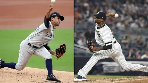 Deivi García (left) & Domingo Germán. (Getty)
