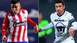 Atlético San Luis and Pumas clash with the need of a win (Getty).