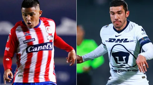 Atlético San Luis and Pumas clash with the need of a win (Getty).