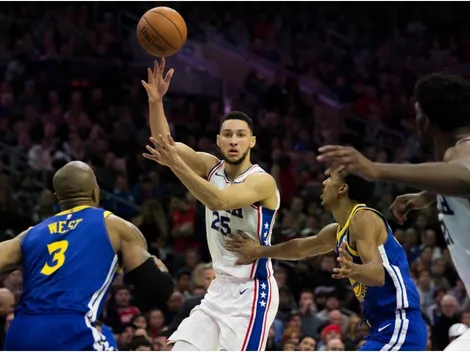 Ben Simmons and the Sixers travel to the Bay to face the Warriors