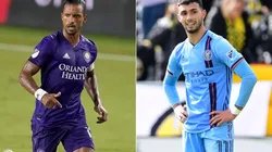 Nani of Orlando City (left) and Valentin Castellanos of New York City (right). (Getty)