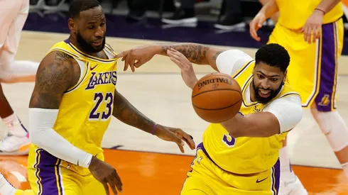LeBron James & Anthony Davis. (Getty)