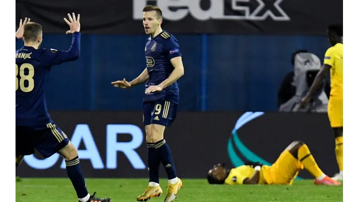 Dinamo Zagreb knock Tottenham out of the Europa League (Getty).
