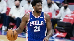 The 76ers' star Joel Embiid had to deal with many injuries in his career (Getty).