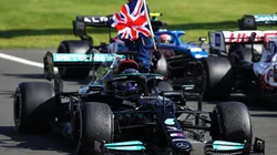 Lewis Hamilton took the 2021 British GP (Getty).