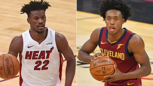 Jimmy Butler (left) & Collin Sexton. (Getty)