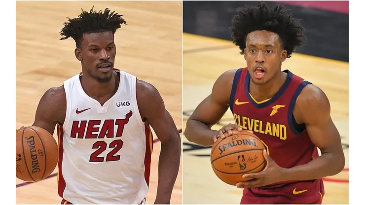 Jimmy Butler (left) & Collin Sexton. (Getty)