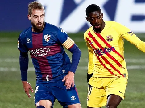 Barcelona host Huesca at the Camp Nou in Round 27 of La Liga