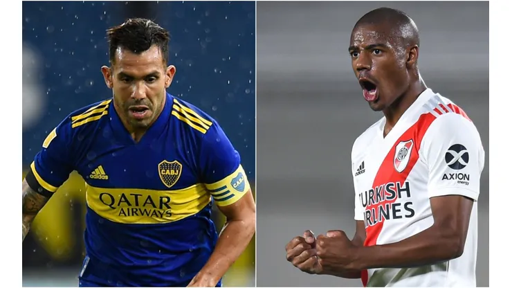 The Superclásico between Boca and River is around the corner (Getty).
