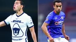 Pumas UNAM and Cruz Azul clash in round 10 of Liga MX 2021 (Getty).