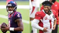 Deshaun Watson (left) & Kyler Murray. (Getty)