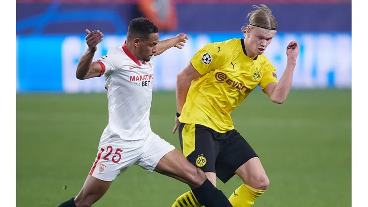 Borussia Dortmund and Sevilla will decide who gets into the next round (Getty).