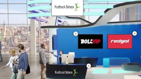 Futbol Sites booth at the SBC Digital Latinoamérica