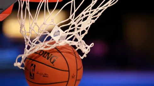 NBA ball. (Getty)