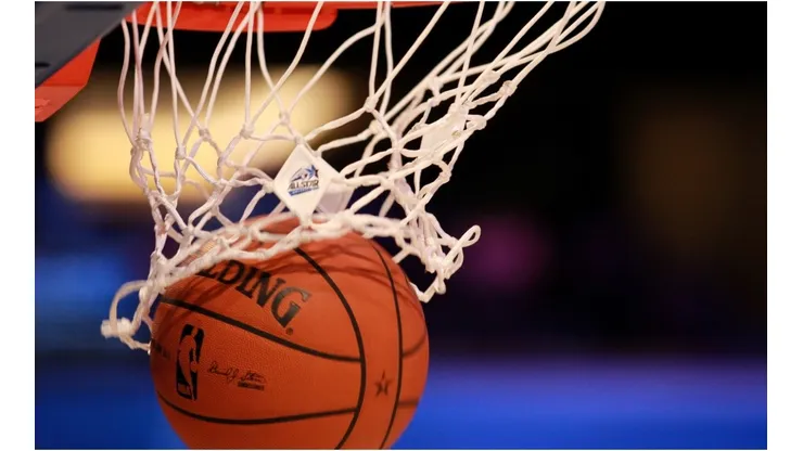 NBA ball. (Getty)