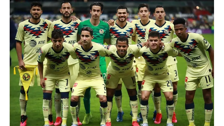 Team of America pose during the CONCACAF Champions League 2020. (Getty)