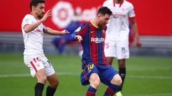 Barcelona has a two-goal deficit to turn around against Sevilla (Getty).