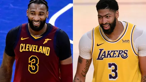 Andre Drummond (left) & Anthony Davis. (Getty)