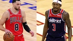 Zach LaVine (left) & Bradley Beal. (Getty)