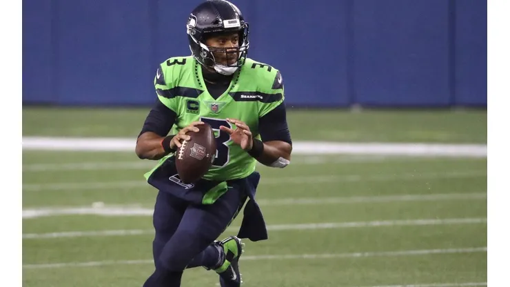 Russell Wilson. (Getty)