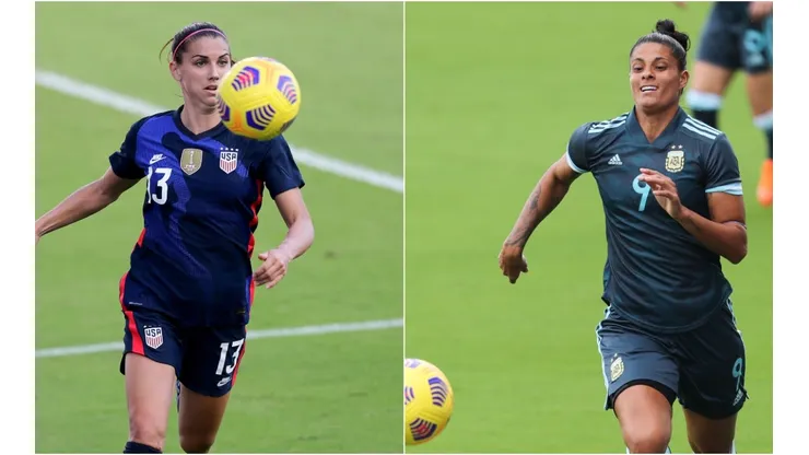 USWNT will try to win 2021 SheBelieves Cup with a win over Argentina. (Getty)