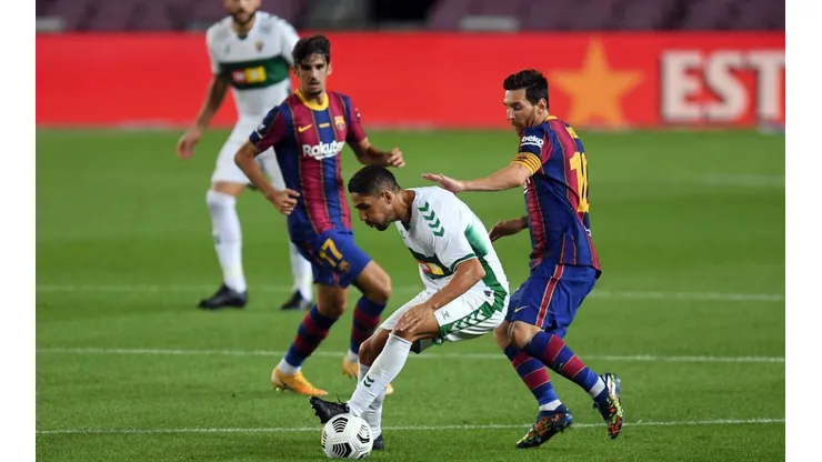 Barcelona will face Elche for a postponed first round game of La Liga (Getty)
