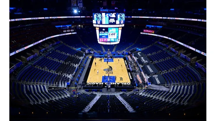 There are some NBA teams that are receiving fans into their stadiums this season (Getty).