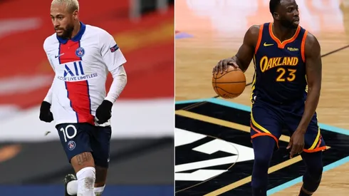 Neymar Jr paid respect to Draymond Green and Jimmy Butler in his in-home court. (Getty)