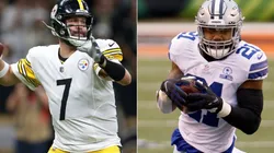 Ben Roethlisberger (left) & Ezekiel Elliott. (Getty)